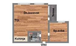 Dvosoban stan, Novi Sad, Telep, prodaja, 54m2, 127380e, id1057428